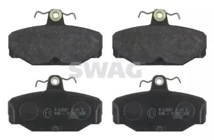 Комплект тормозных колодок, дисковый тормоз SWAG купить